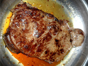 Weideochsen-Steak