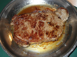 Weideochsen-Steak